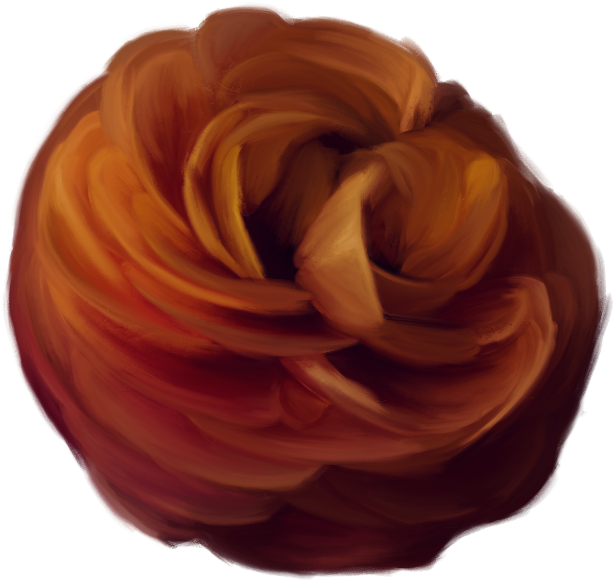 Bloom Immersive Experience Flower in white, pink, and red